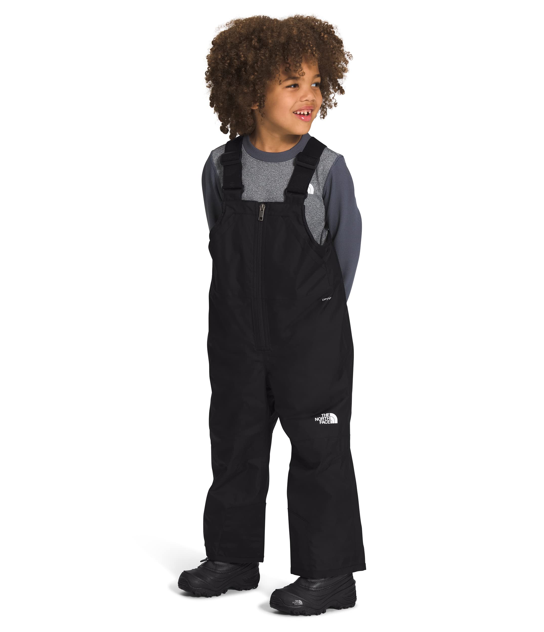 The North Face Kids' Freedom Insulated Snow Bib - Waterproof Winter Snow Pants for Boys & Girls - Perfect for Skiing, Snowboarding & Outdoor Winter Activities