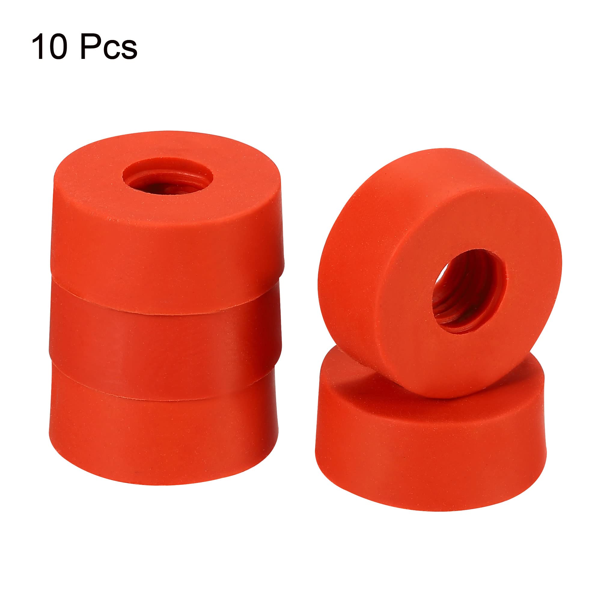 Anti-Vibration Rubber Washers 25x9x10mm - Pack of 10 for AC Bolts & Machinery