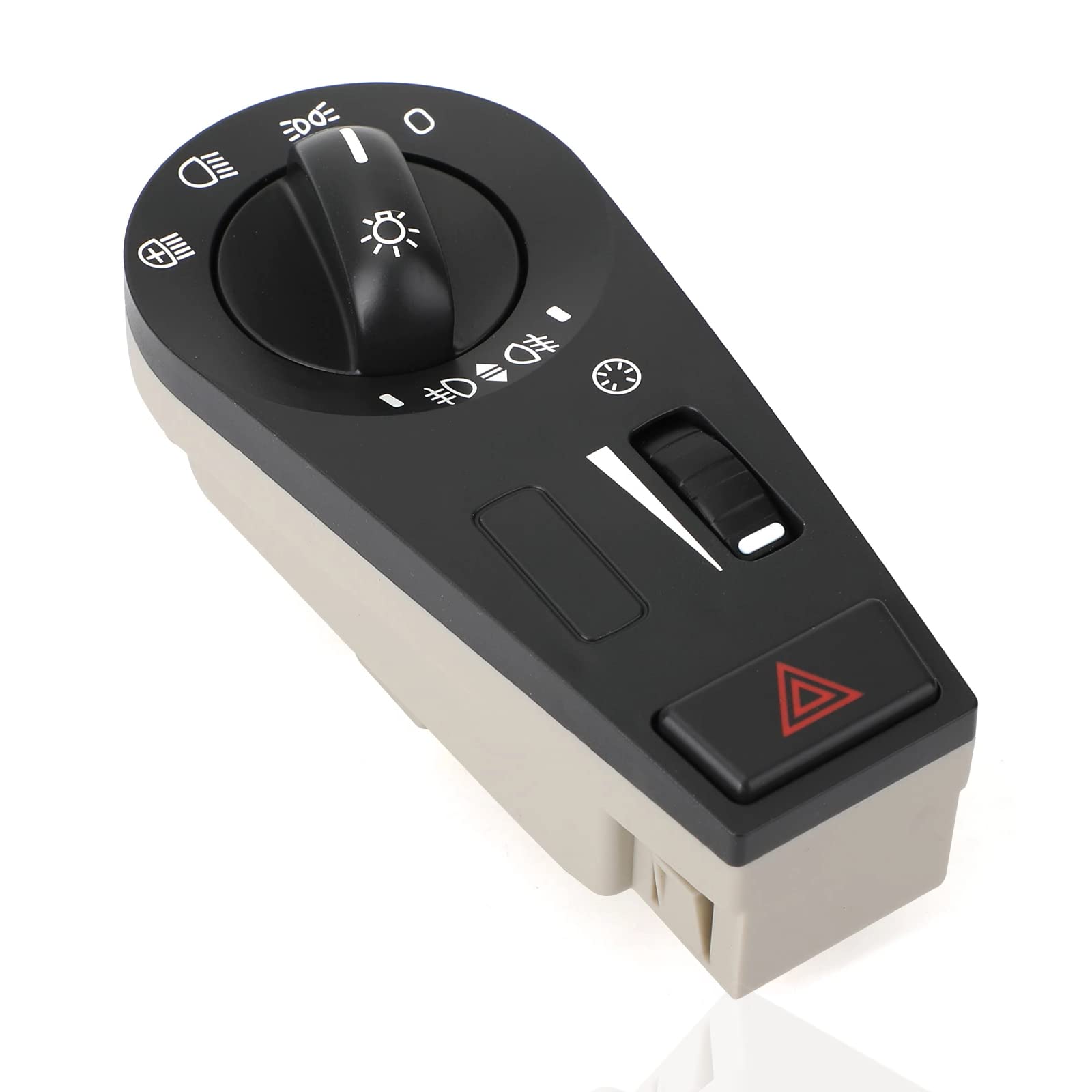 Volvo Truck FH12 FM VNL Front Headlight & Fog Light Control Switch - Replaces 20942844, 20953569, 20466302, 20466306, 50-104-003 - Perfect for Night Driving & Off-Road Visibility