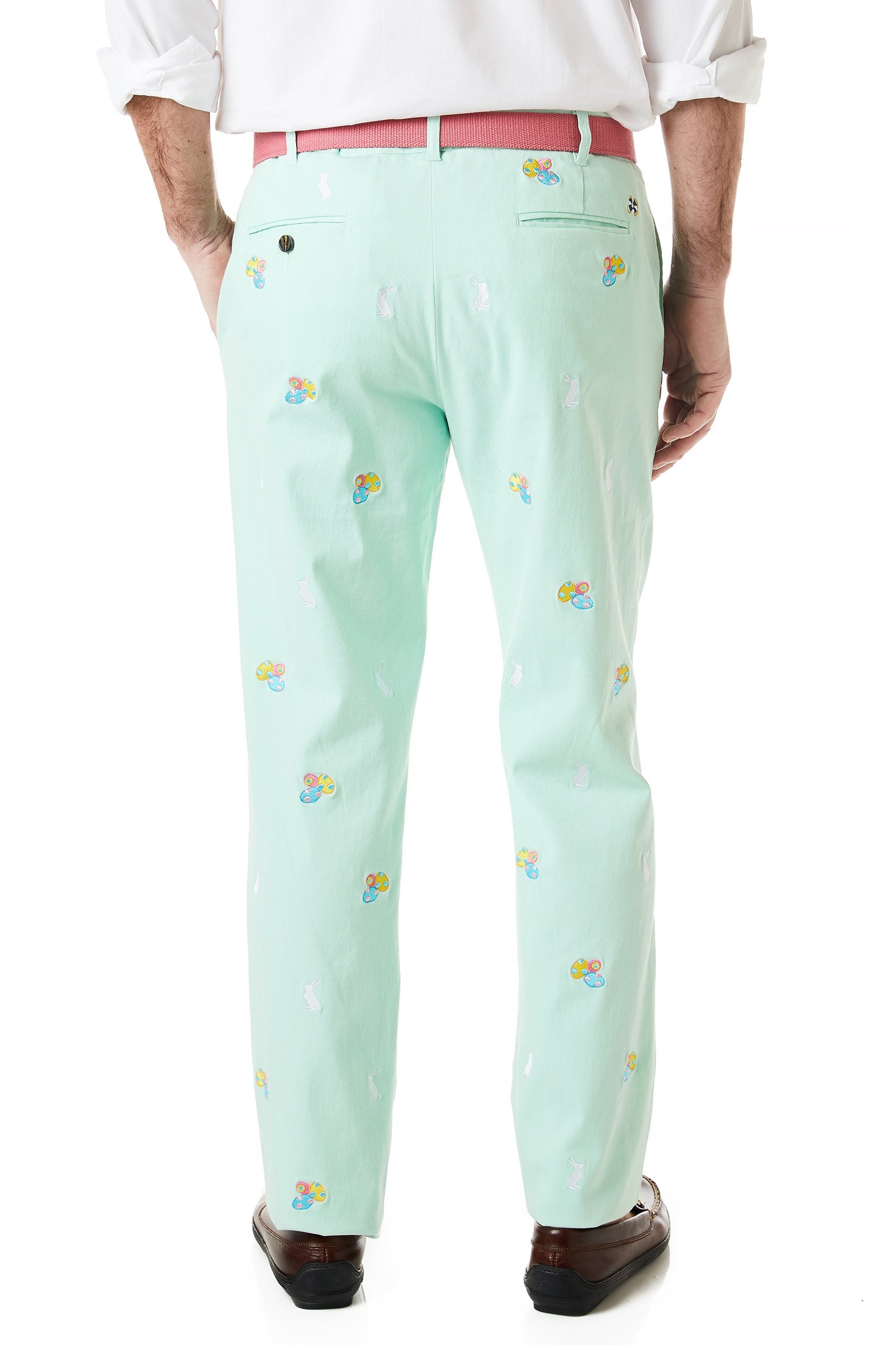 Stretch Twill Harbor Pants in Mint Green - Comfortable & Stylish Women's Trousers for Easter, Spring Outfits, and Casual Wear