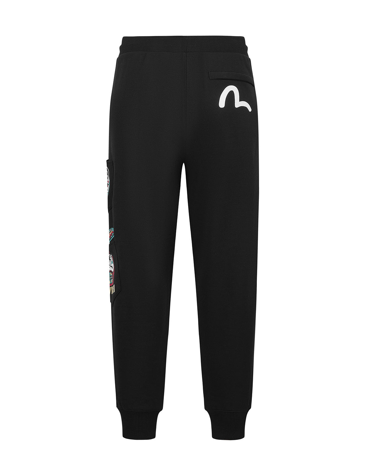 Indian Totem Daruma Print Regular Fit Sweatpants for Men - Comfortable Casual Lounge Pants for Home, Yoga, and Streetwear Fashion