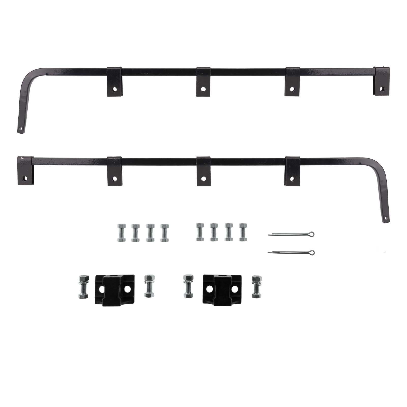 Heavy Duty Semi Truck Mud Flap Hangers - 30.25