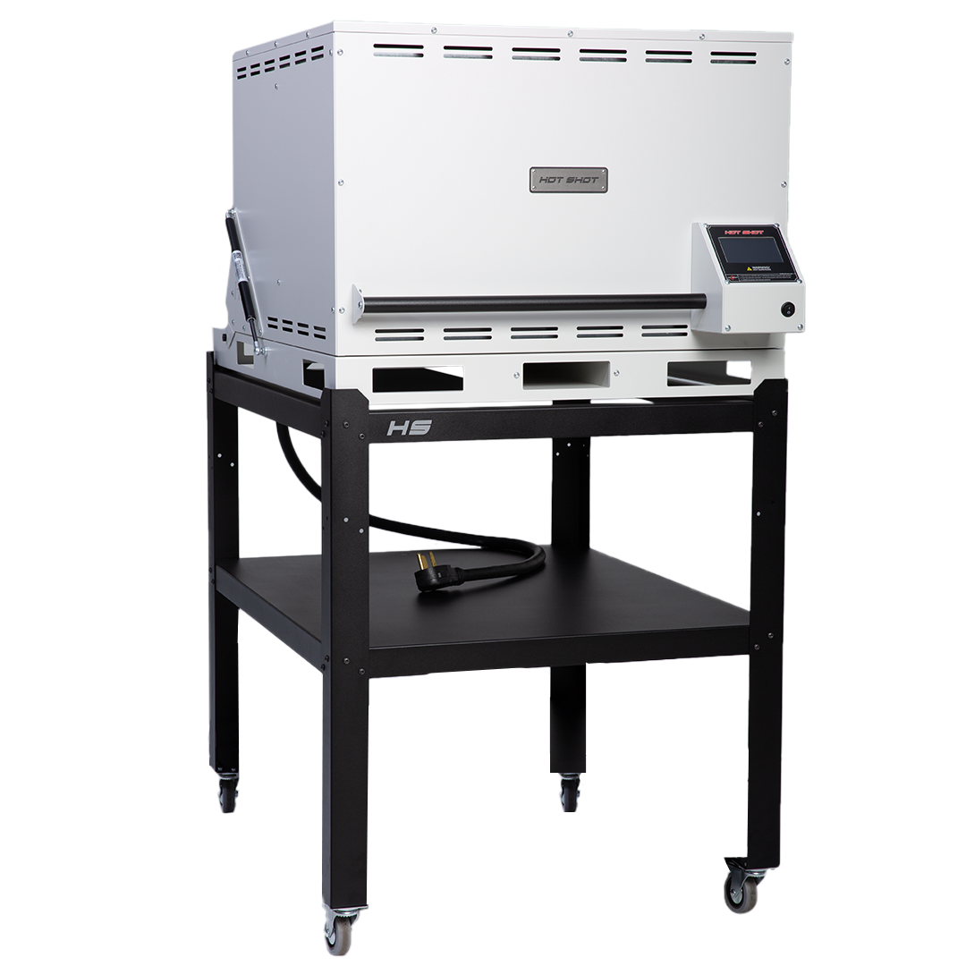Hot Shot Oven and Kiln - The Creativity Pro Glass Kiln 24G | Fast Shipping | Perfect for Glass Fusing, Jewelry Making & DIY Art Projects