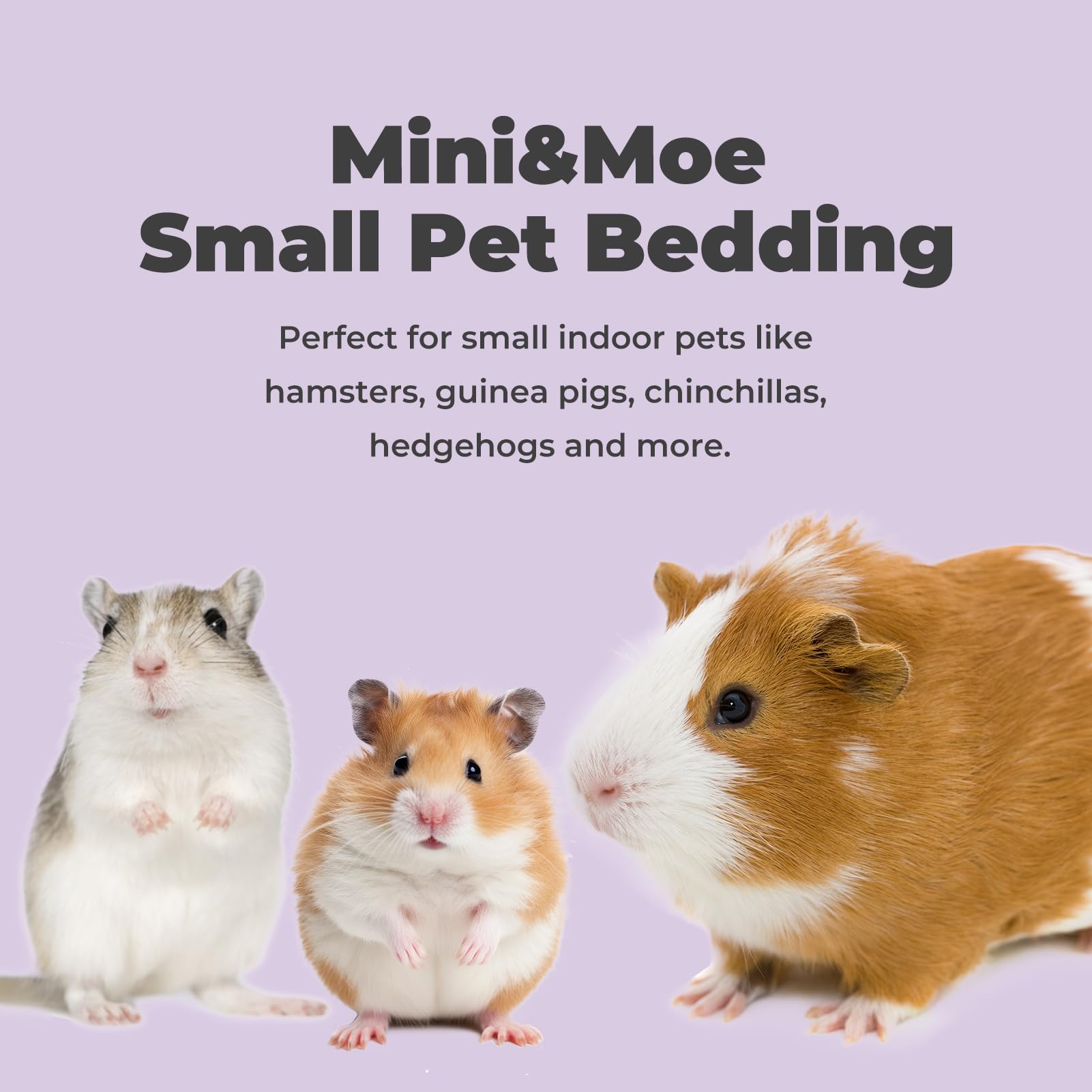 Premium Natural Paper Small Pet Bedding - Moisture Absorbent, Dust-Free for Guinea Pigs, Hamsters & Rabbits | 12L | Ideal for Cages, Nesting & Odor Control