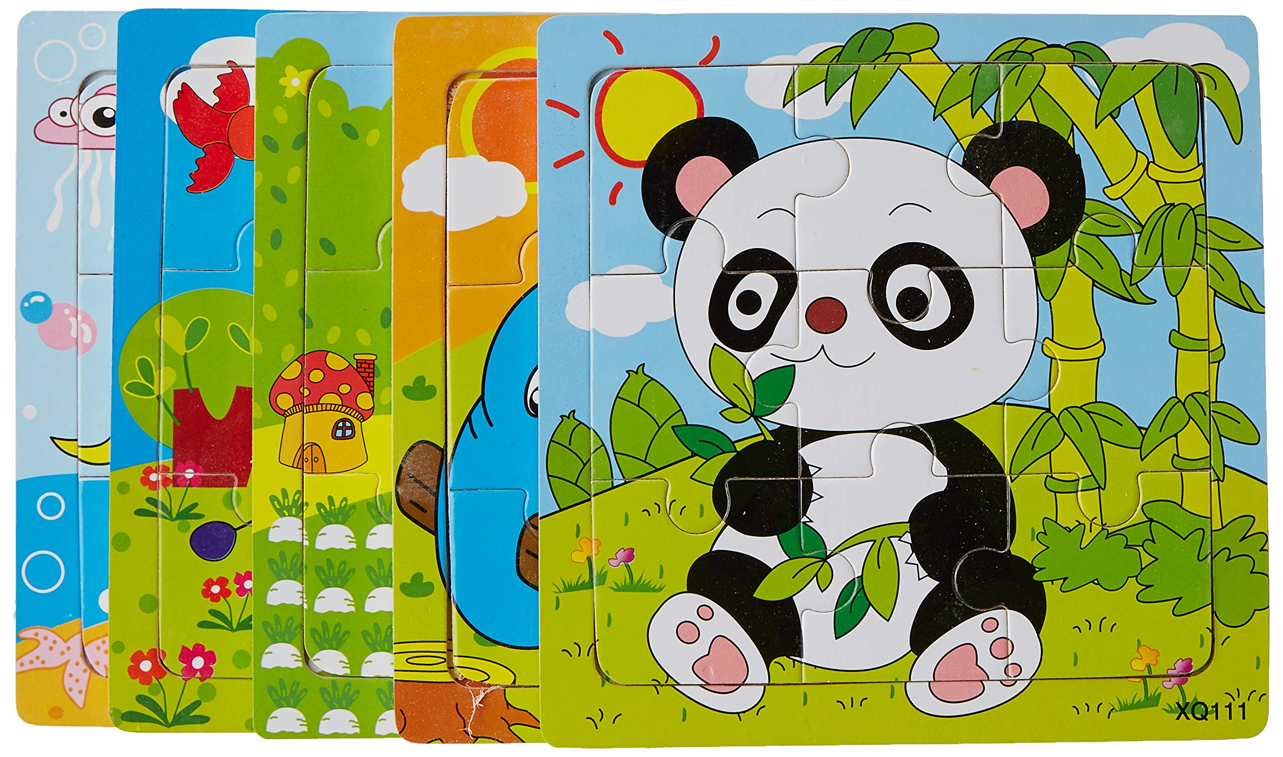 SillyMe Wooden Animal Puzzle for Kids - Educational Learning Jigsaw Toy for Toddlers Ages 3-5 | Perfect for Preschool Classroom, Birthday Gifts & Family Game Night