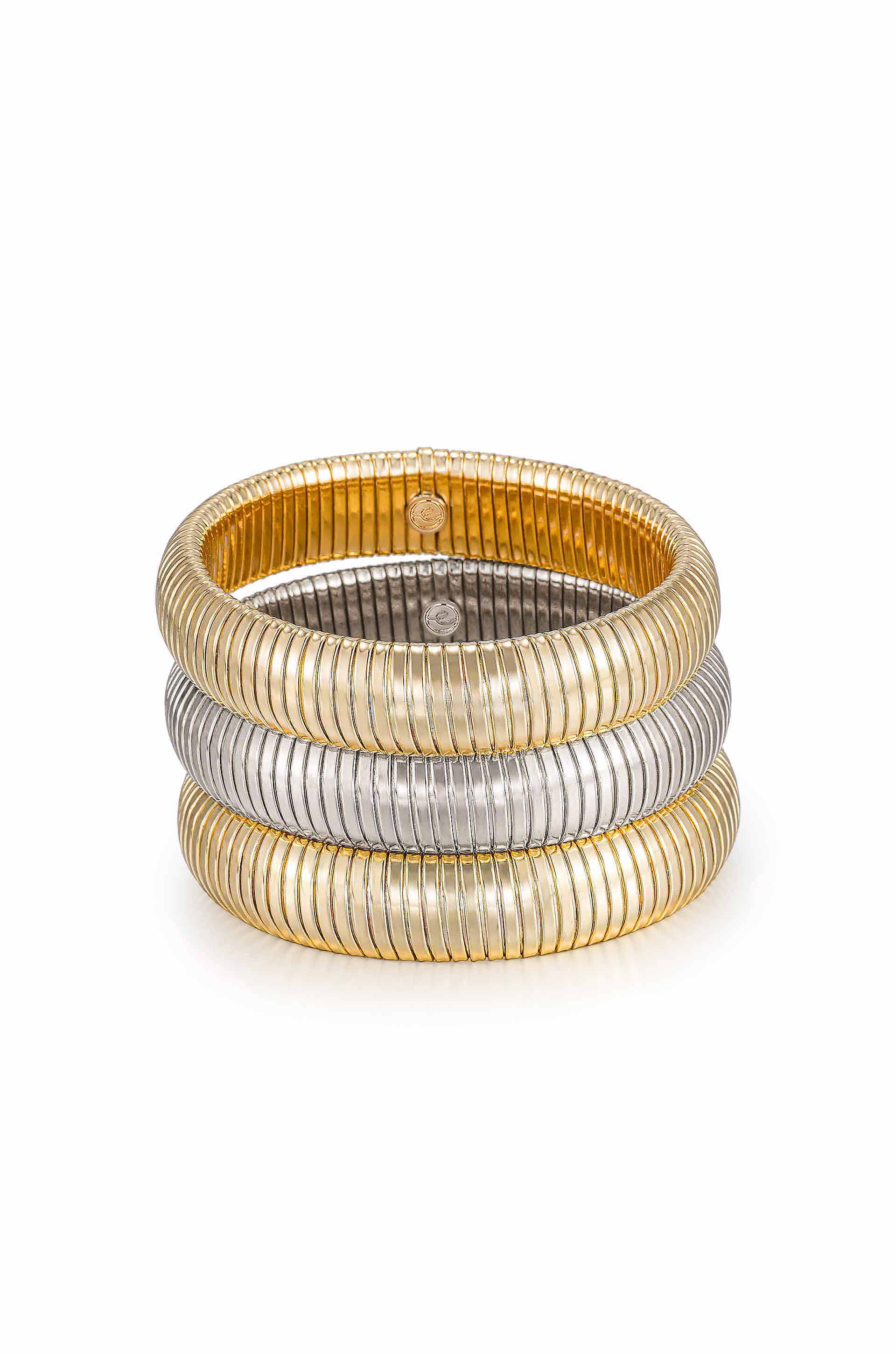 Flexible Snake Chain Stretch Bracelet Set for Women - Adjustable Stackable Boho Jewelry for Everyday Wear & Gift Giving