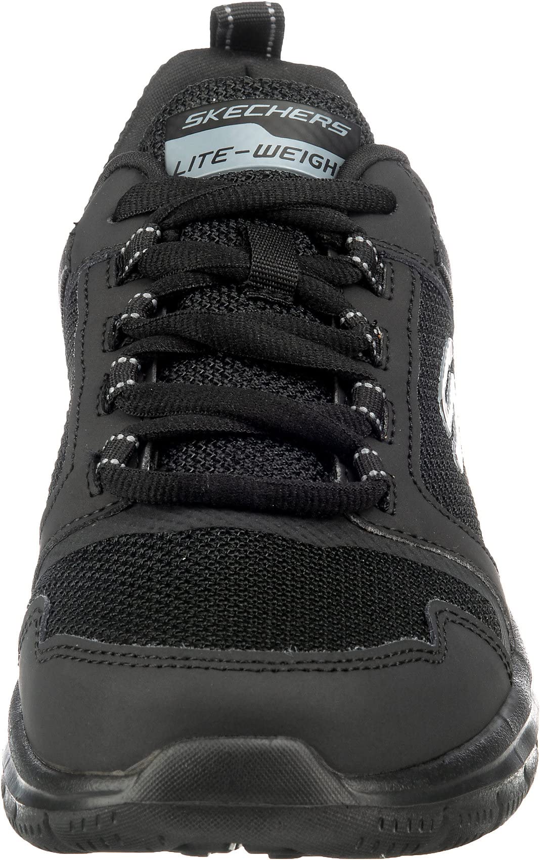 Skechers Men's Track KNOCKHILL Black Running Shoes Size 13 - Lightweight Comfort for Jogging, Walking & Casual Wear