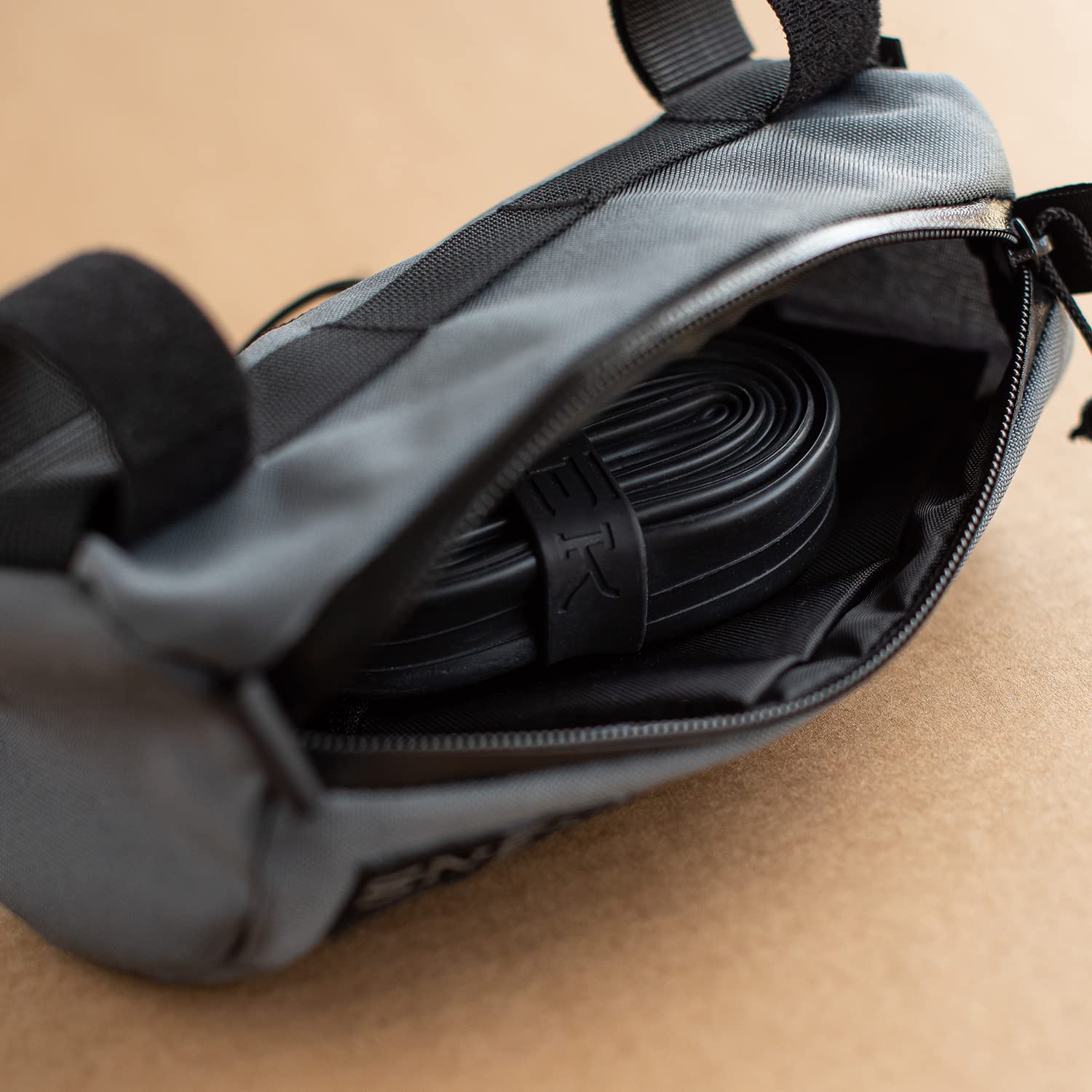 Snēk Cycling Stache Handlebar Bag - Waterproof Bike Handlebar Bag for Commuting, Touring & Mountain Biking | Perfect for Storing Phone, Keys & Essentials