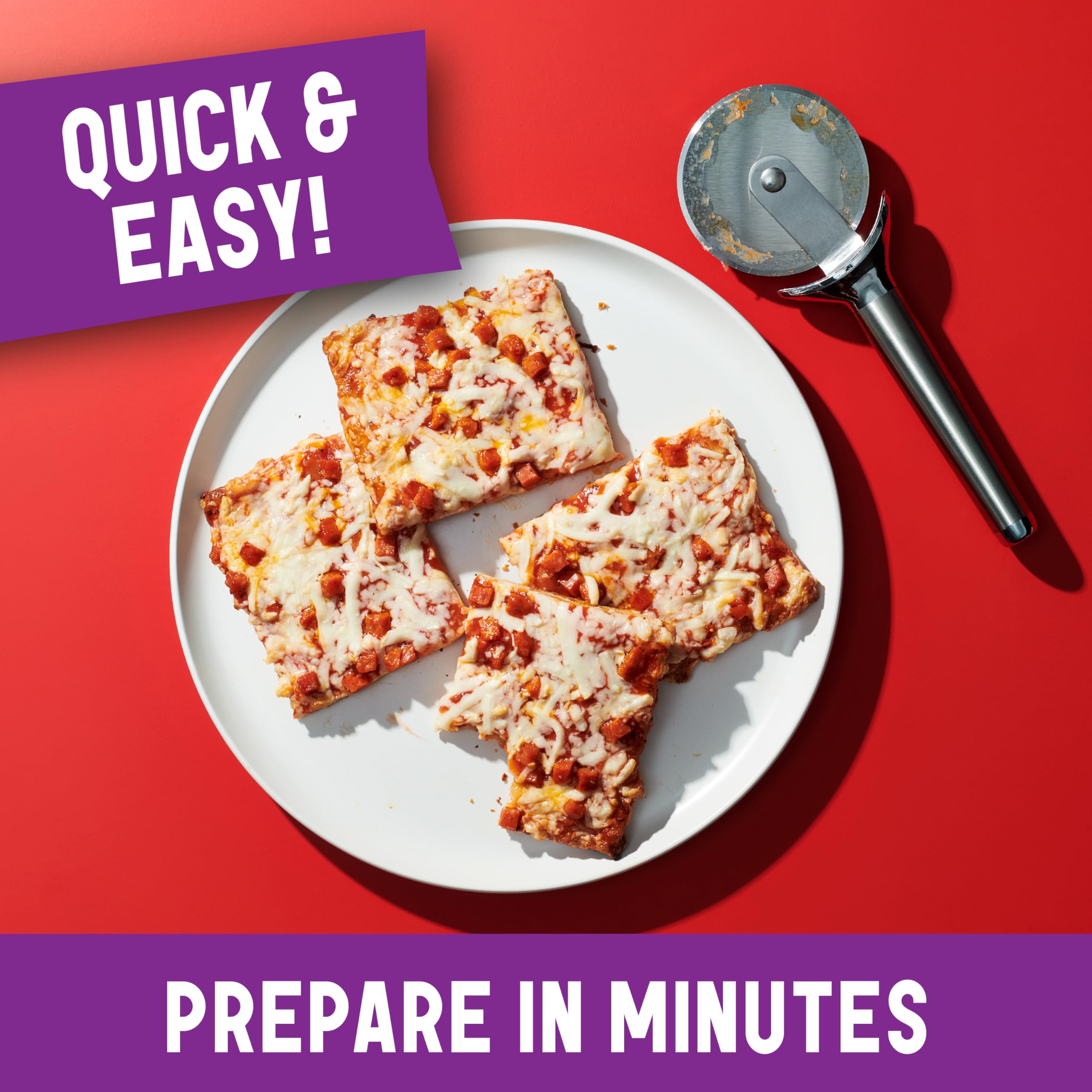 Totino's Pepperoni Party Pizza - Frozen Snack, 10.2 oz (1 Count) - Perfect for Game Nights, Quick Lunches & After-School Snacks