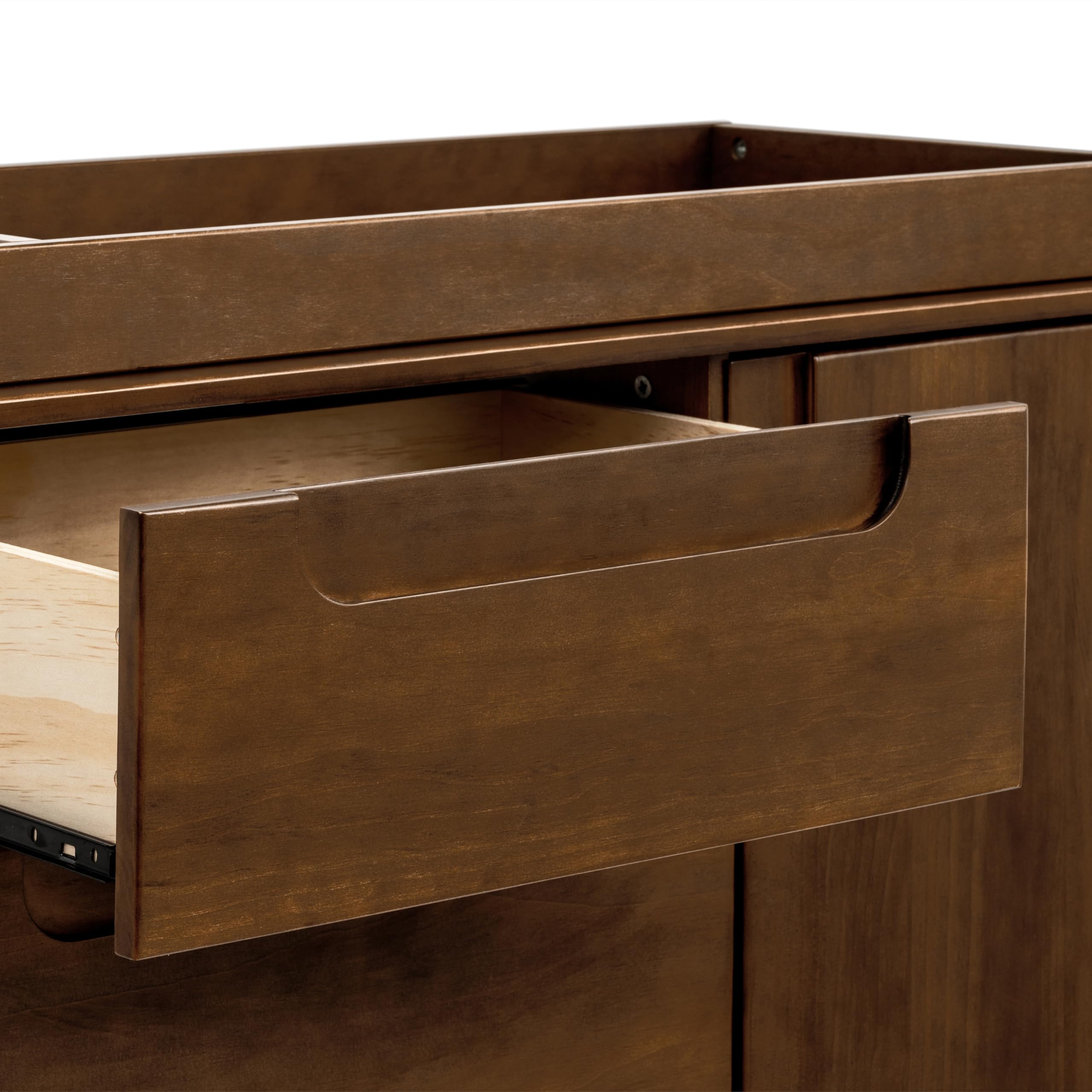 Babyletto Yuzu 3-Drawer Dresser in Natural Walnut - Greenguard Gold Certified, Non-Toxic Nursery Furniture for Baby's Room & Toddler Bedroom Storage