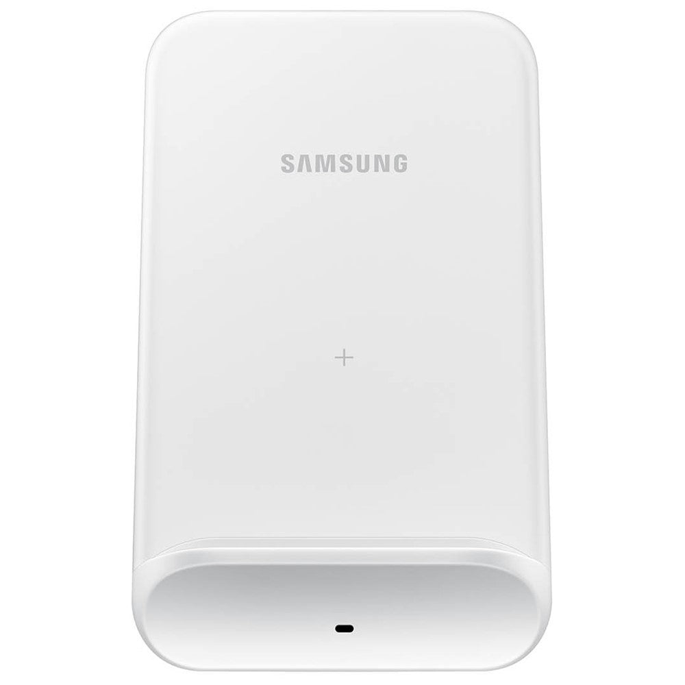 Samsung EP-N3300T 9W Convertible Wireless Charging Stand with 15W Fast Charging Cube | Renewed Like New in White | Perfect for Home, Office & Travel Charging