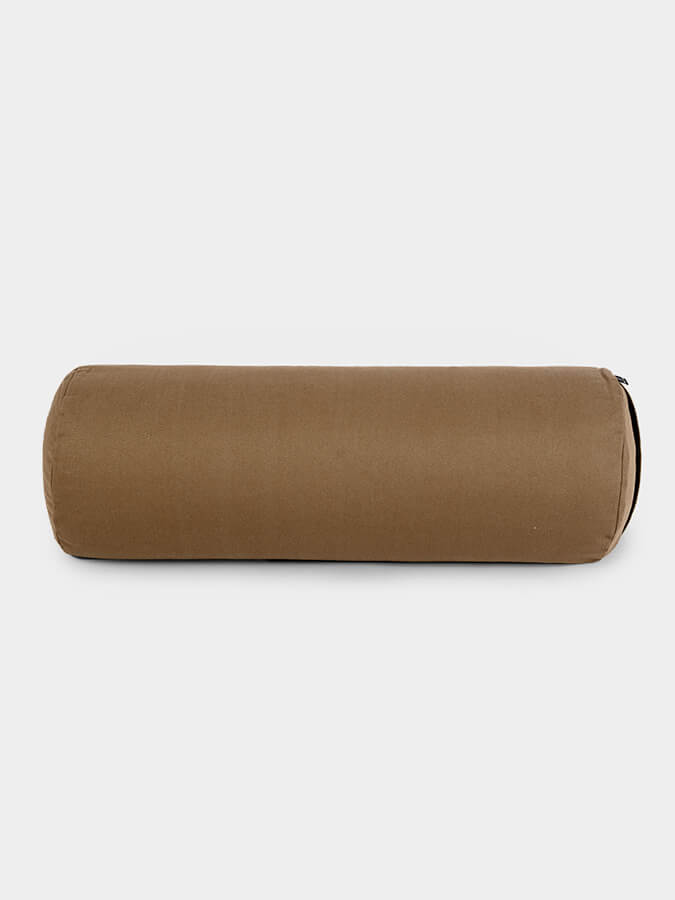 Organic Buckwheat Meditation Bolster Cushion for Yoga & Zen Relaxation - Eco-Friendly Support Pillow for Meditation, Yoga Studio, and Home Decor