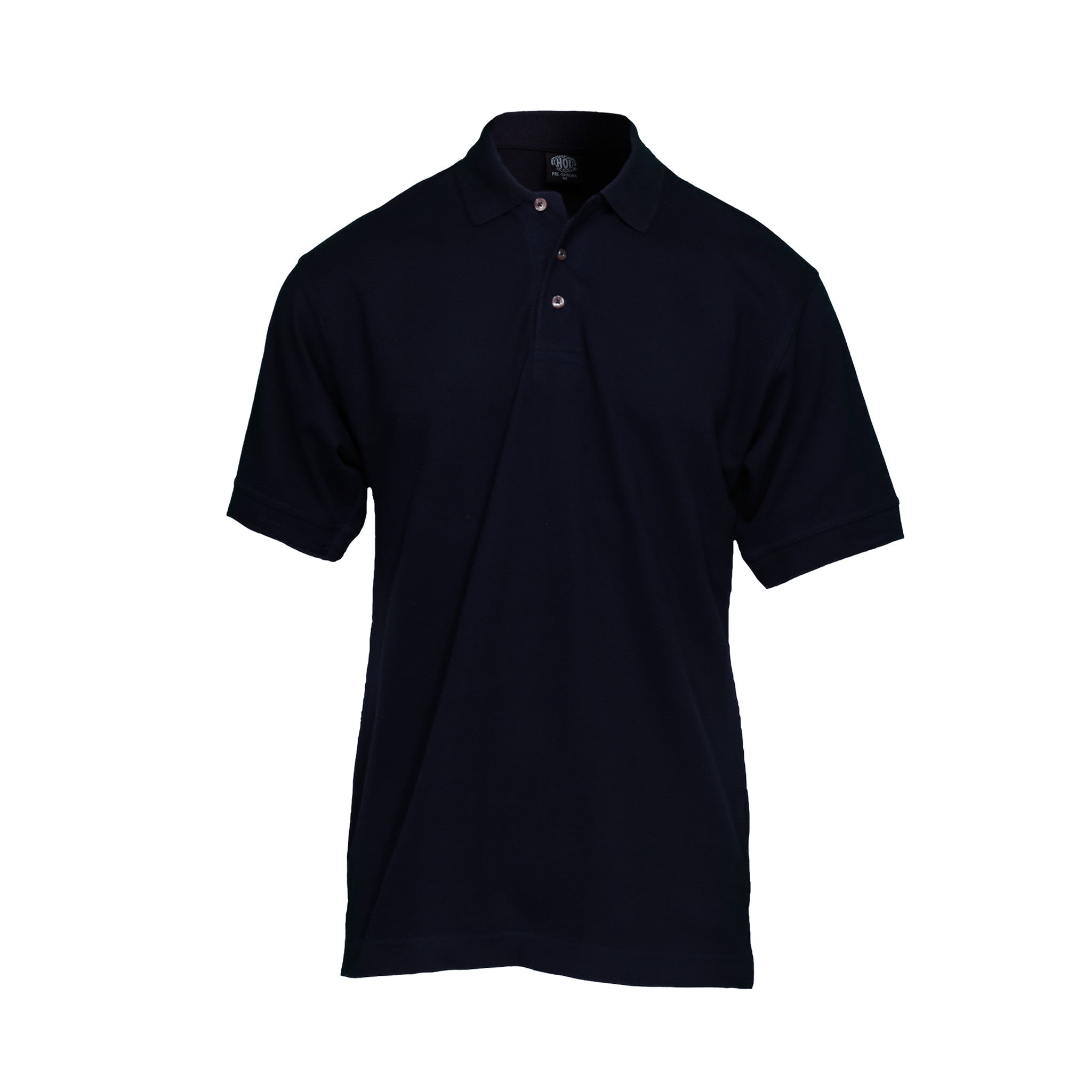 Men's Classic Hoi Polo Shirt in Navy Blue - Comfortable Casual Wear for Golf, Office & Outdoor Activities