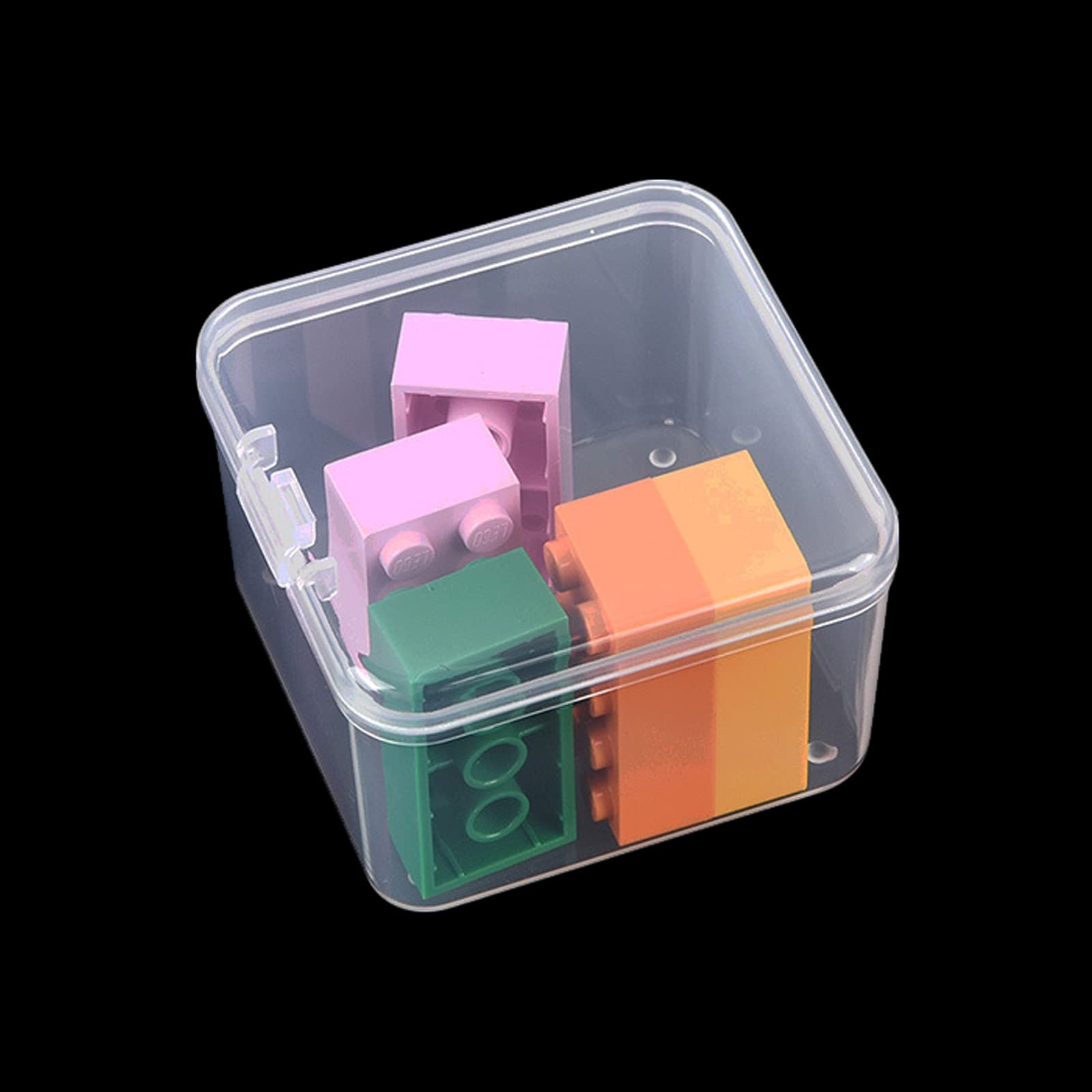30-Piece Clear Plastic Storage Box Set - 2.16
