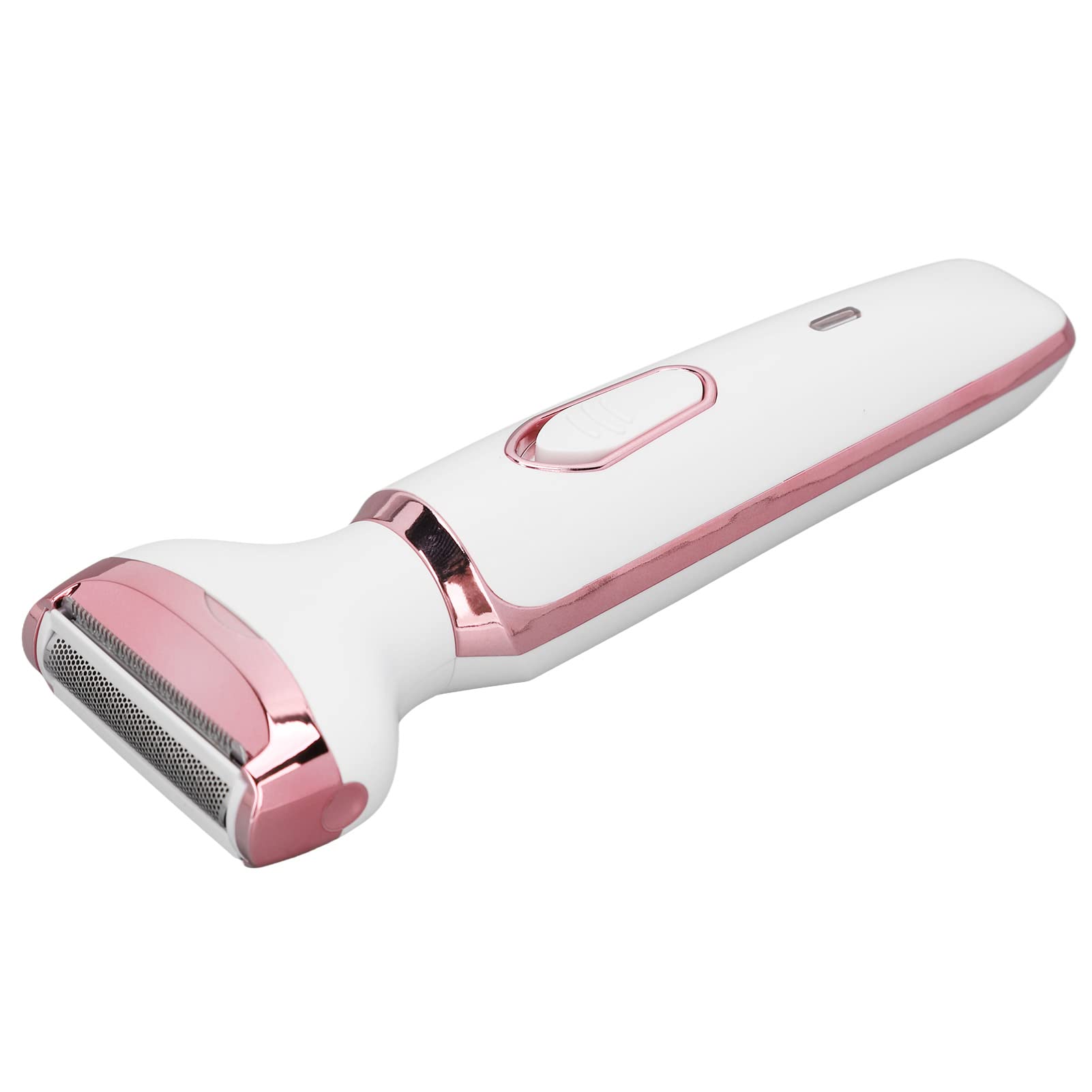 4-in-1 USB Rechargeable Electric Shaver for Women - Waterproof Facial Hair Remover & Eyebrow Trimmer with Stainless Steel Blades - Perfect for Travel, Gym & Daily Grooming Routine