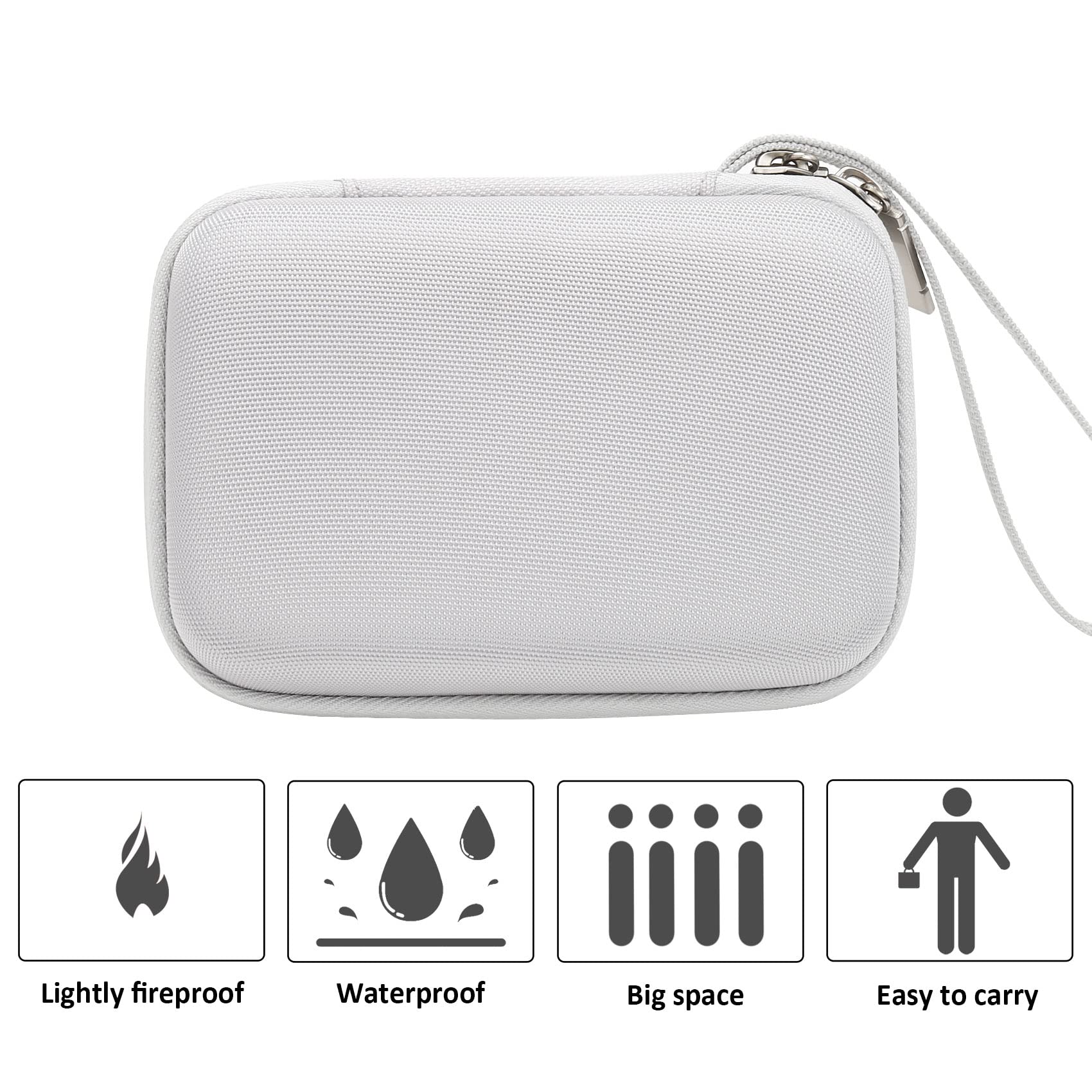 Khanka Hard Travel Case for Liene 2x3