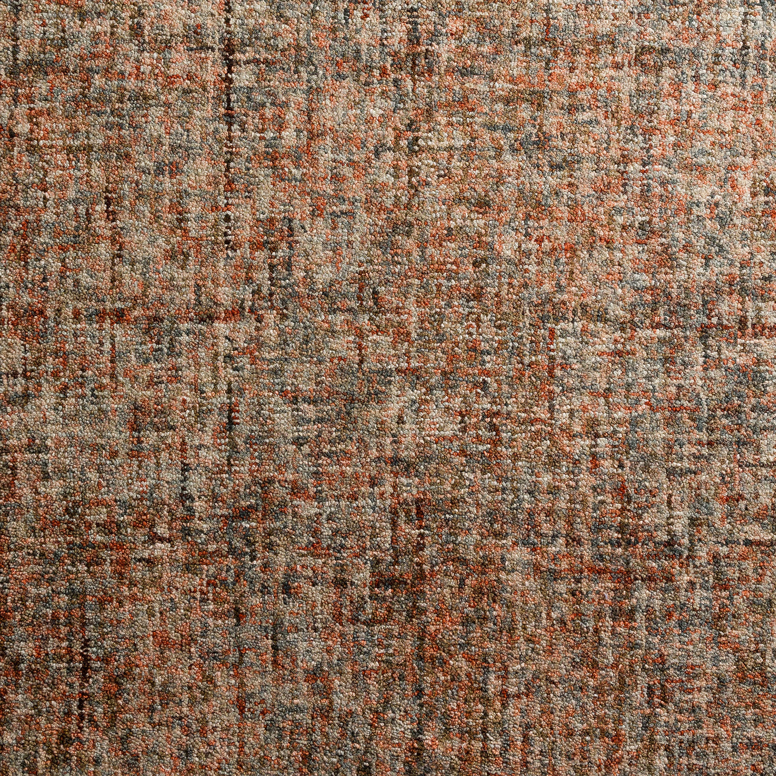 Addison Eastman Variegated Solid Rust 8' x 10' Area Rug - Soft Non-Slip Living Room Rug for Home Decor, Bedroom, Dining Room & Office