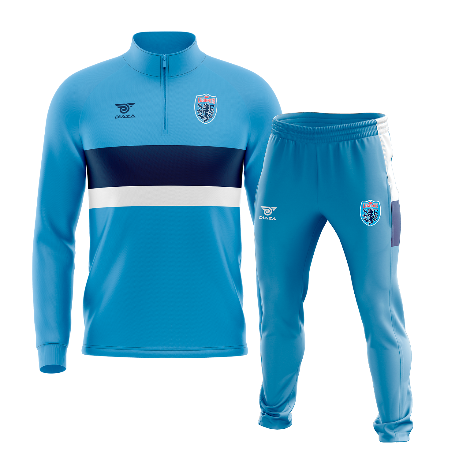 Legends FC Home Tracksuit - Men's Soccer Training Suit with Team Logo | Perfect for Football Practice, Gym Workouts & Casual Wear