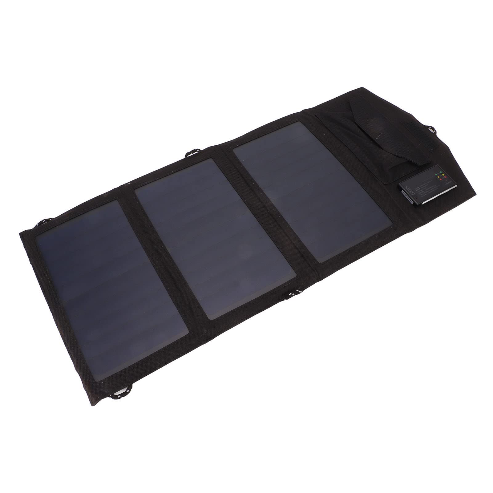 15W Foldable Solar Panel Charger - Portable USB Solar Charger for Outdoor Camping, Hiking & Emergency Power - Perfect for Phones, Tablets & Small Devices