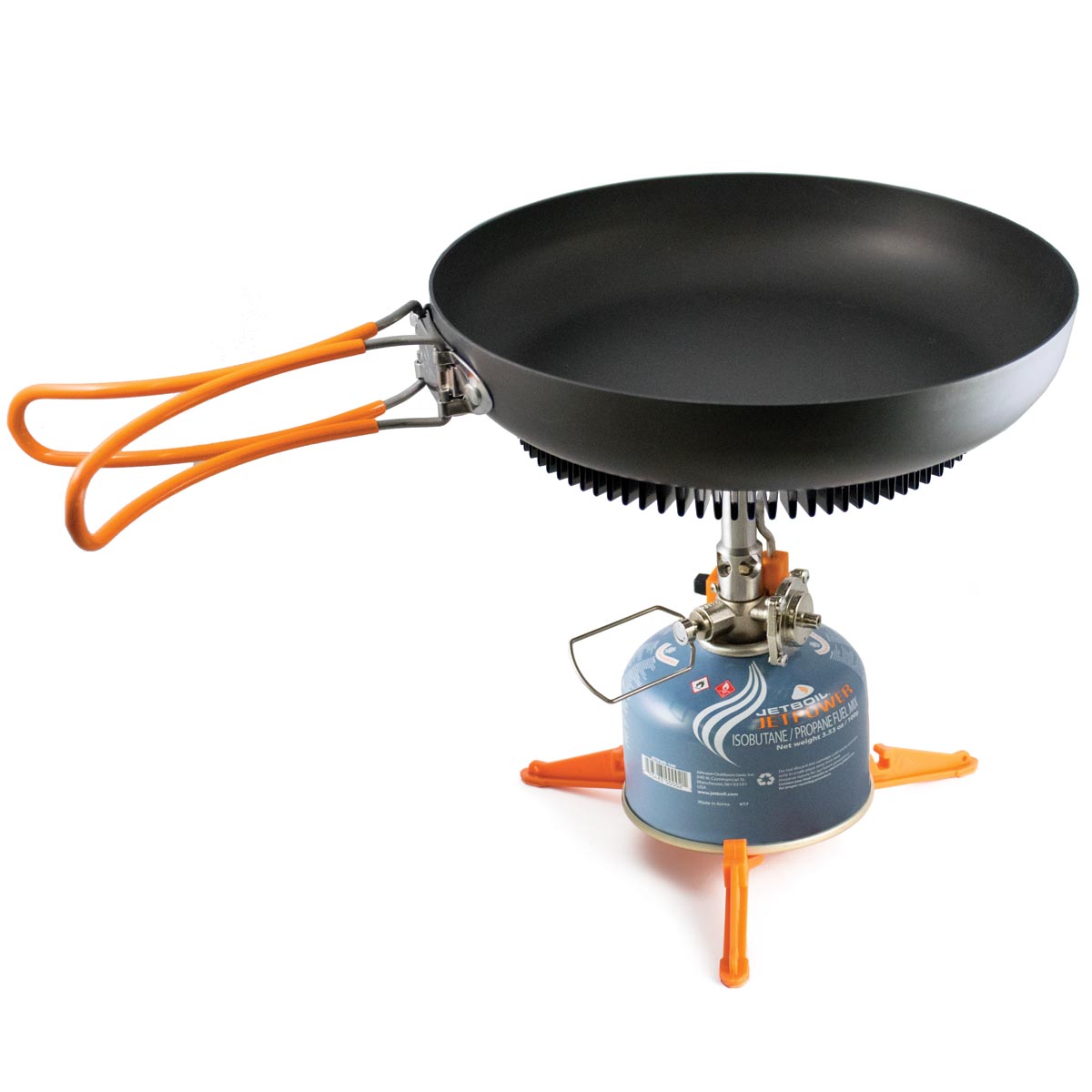 Jetboil MightyMo Compact Camping Stove - Portable Backpacking Gas Burner for Outdoor Cooking, Hiking & Emergency Preparedness | Fast Boiling Water for Coffee, Tea & Meals on the Go