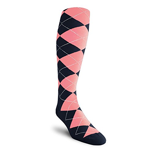 Navy/Pink Socks