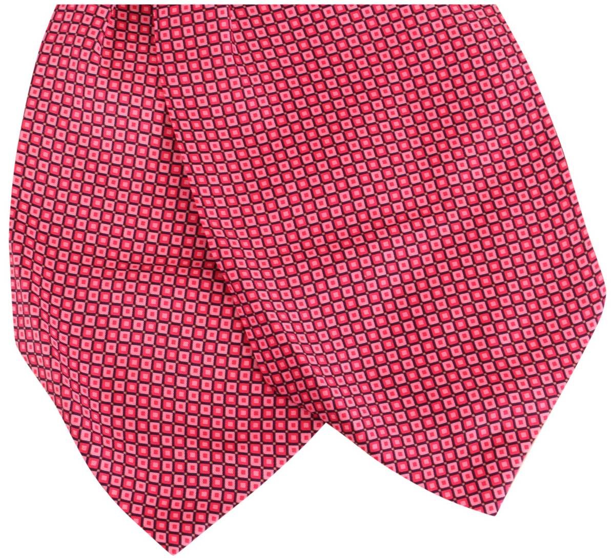 Men's Pink Silk Cravat Tie - Elegant Formal Neckwear for Weddings, Parties & Vintage Fashion