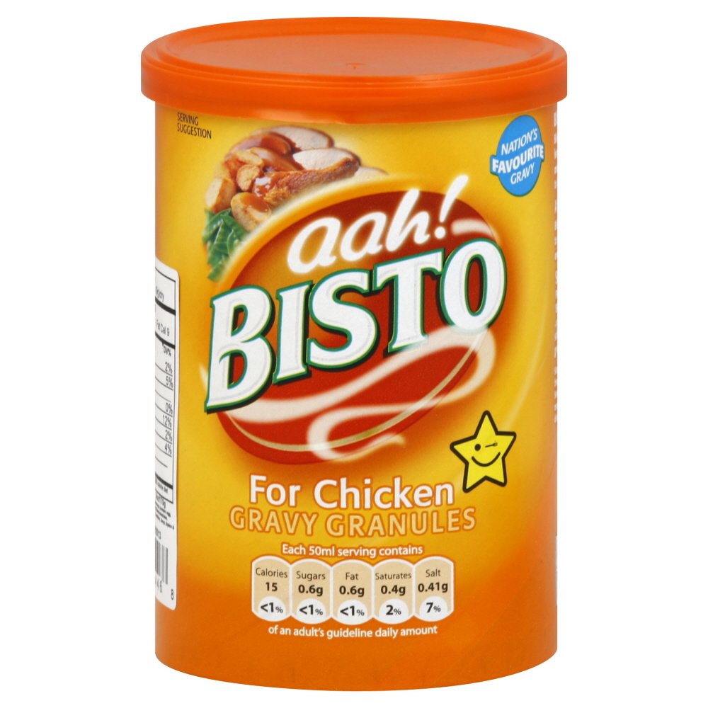 Bisto Chicken Gravy Granules 6 oz - Rich & Flavorful Instant Gravy Mix for Roasts, Mashed Potatoes & Comfort Meals