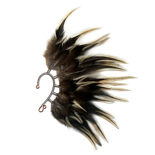 black gold feathers#right