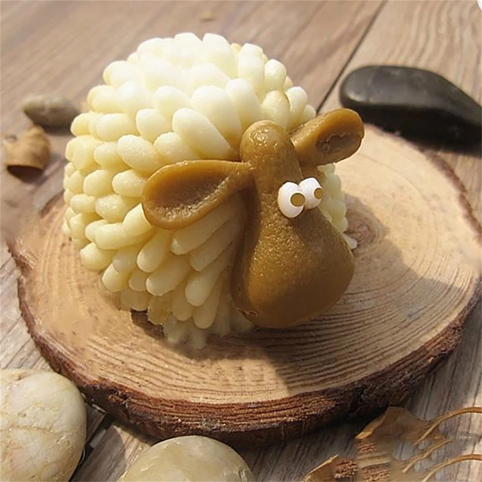 2 Pack Silicone Sheep Molds for Soap, Cake, Cookies & Chocolate - DIY Handmade Craft Molds - Perfect for Soap Making, Baking & DIY Gifts - Ideal for Home, Party & Holiday Decorations