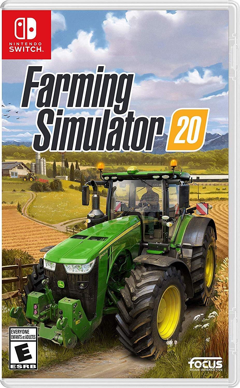 Farming Simulator 20 for Nintendo Switch - Realistic Farm Simulation Game | Perfect for Agriculture Enthusiasts & Family Fun