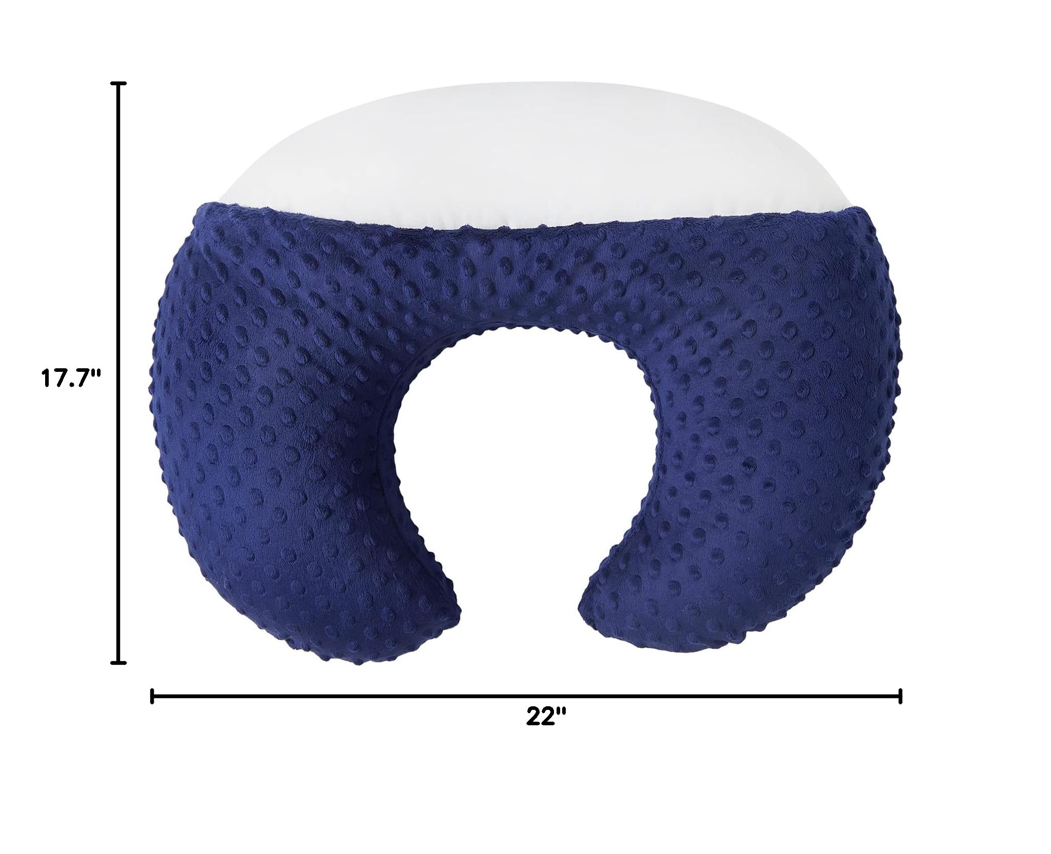 Breastfeeding Pillow for Moms & Newborn Support - Removable Cover - Perfect for Nursing & Comfort