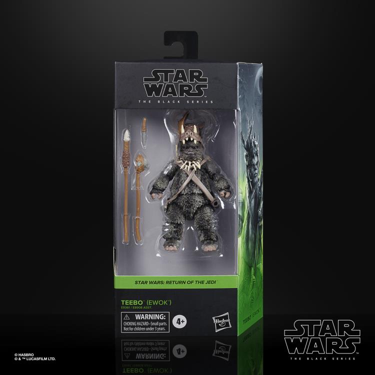 Star Wars The Black Series Teebo Action Figure - Return of the Jedi Collectible Toy for Display & Play | Perfect for Star Wars Fans, Collectors & Gift Giving