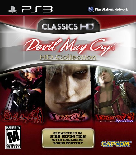 Devil May Cry HD Collection for PlayStation 3 | Classic Action-Adventure Game Bundle | Perfect for Gaming Enthusiasts & Nostalgic Players