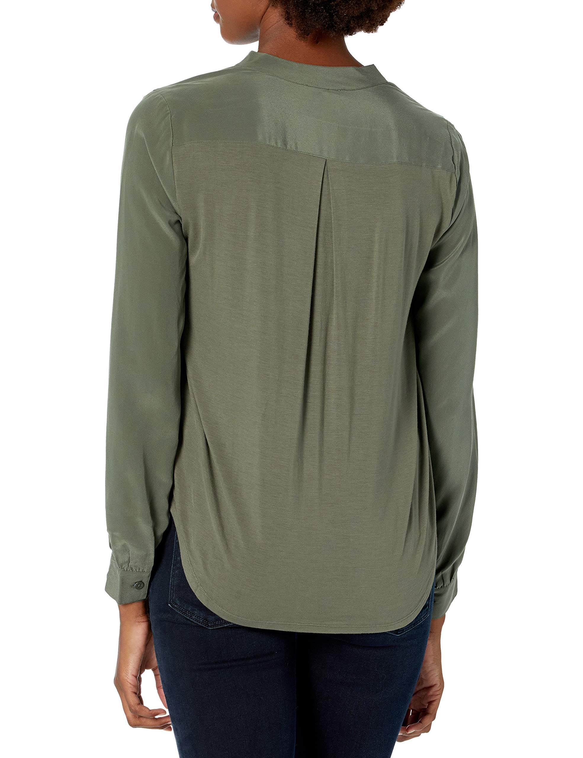 Elegant Women's Long Sleeve Silk Blouse - Soft & Luxurious Silk Shirt for Work, Office & Special Occasions
