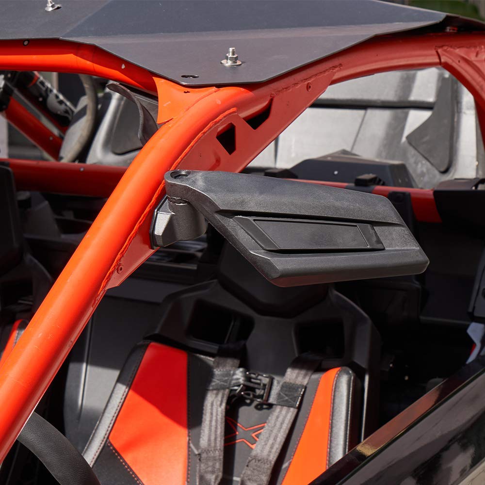 Kemimoto X3 Side View Mirrors - OEM Replacement for 2017-2025 Can Am Maverick X3 & Max RS DS Turbo RR (Part #715002898) - Durable Rear View Mirrors for Off-Road Adventures & Trail Riding