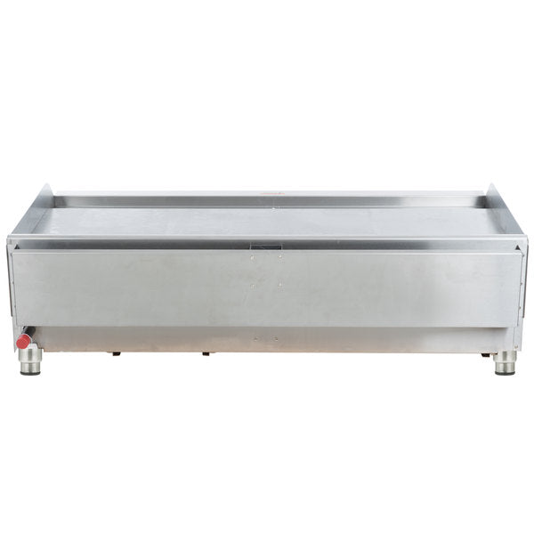 Globe GG48G 48-Inch Commercial Countertop Gas Griddle - Perfect for Restaurants, Diners & Outdoor Cooking