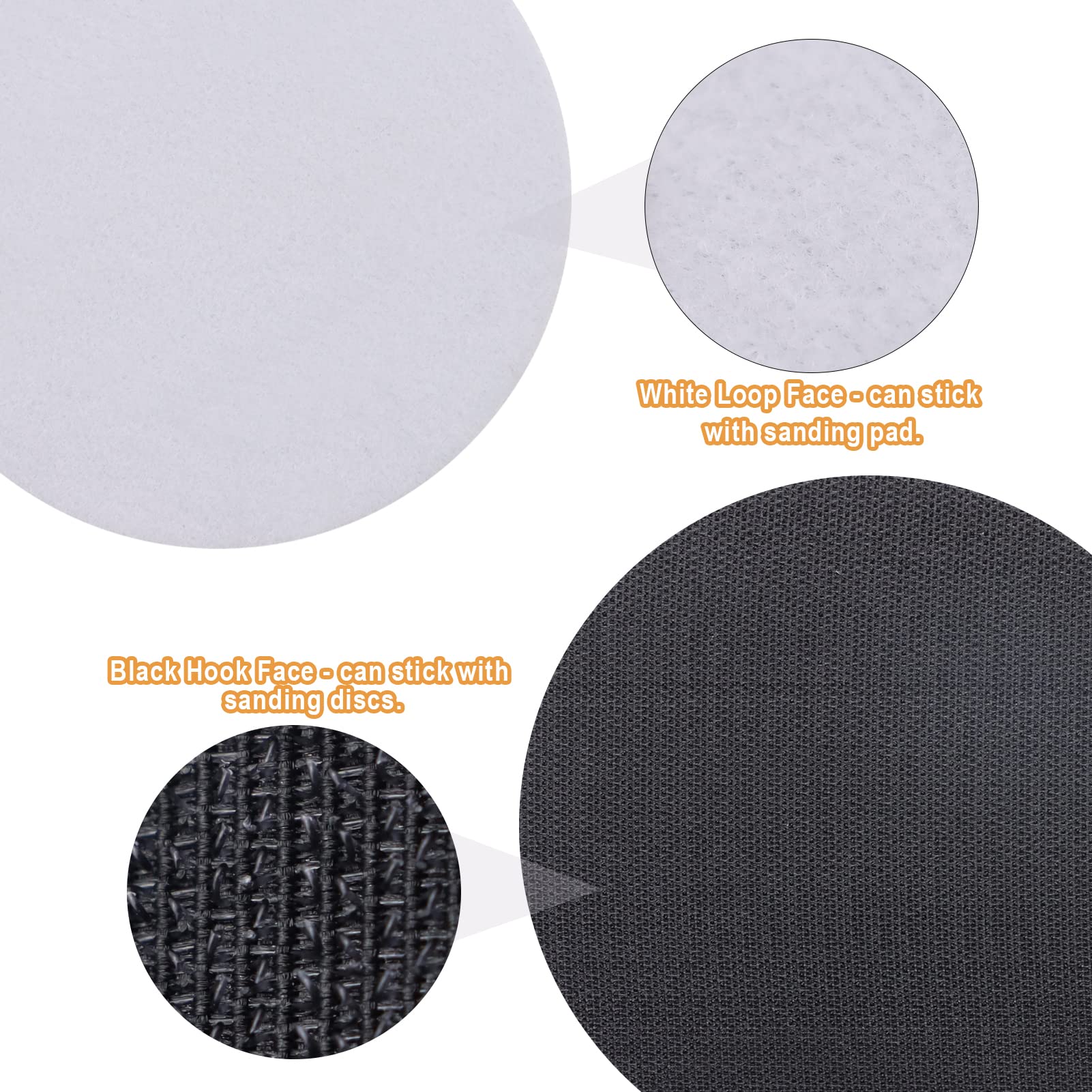 3 Pack 5 Inch Hook and Loop Soft Density Sponge Cushion Buffer Backing Pads - Foam Sanding Interface Pads for Orbital Sander, Automotive Polishing & Woodworking - Perfect for DIY Projects, Car Detailing & Furniture Refinishing