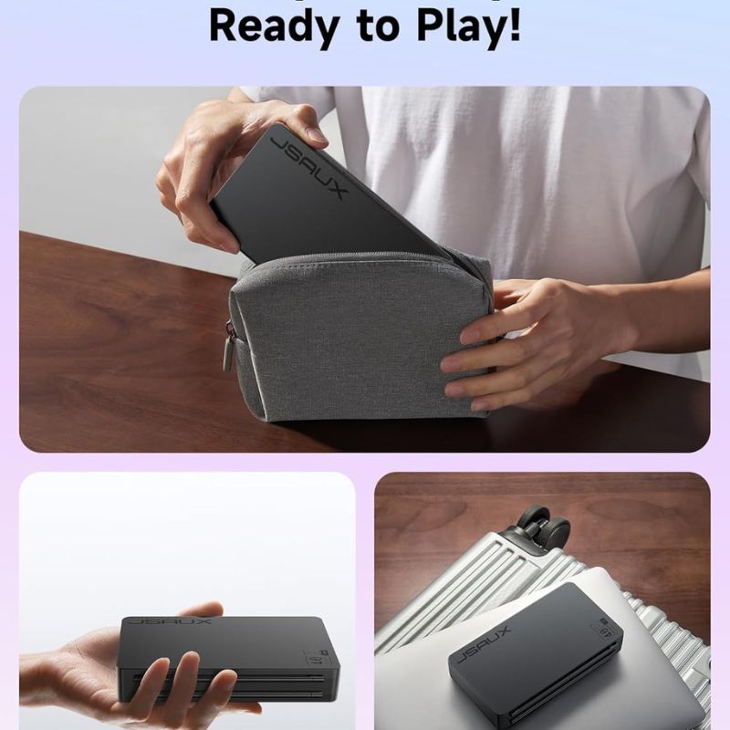 JSAUX Nintendo Switch 2 Game Card Case - 40 Slots Storage Holder for Switch/Switch OLED - Portable Travel Organizer for Video Games | Perfect for Gaming On-The-Go & Home Entertainment