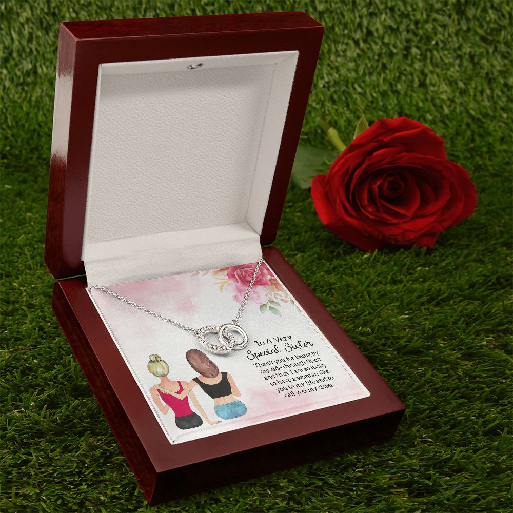 Soul Sister Perfect Pair Necklace - Best Birthday & Christmas Gift for Sister - Ideal for Sisterhood Celebrations, Anniversaries & Special Occasions