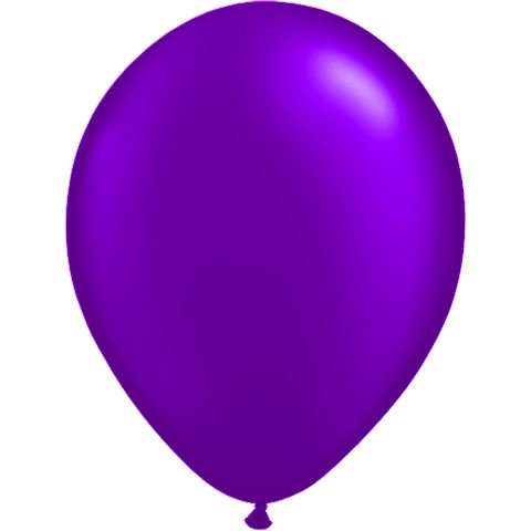 Qualatex 16-Inch Pearlized Quartz Purple Latex Balloons - Pack of 50 | Premium Party Decorations for Birthdays, Weddings & Special Events