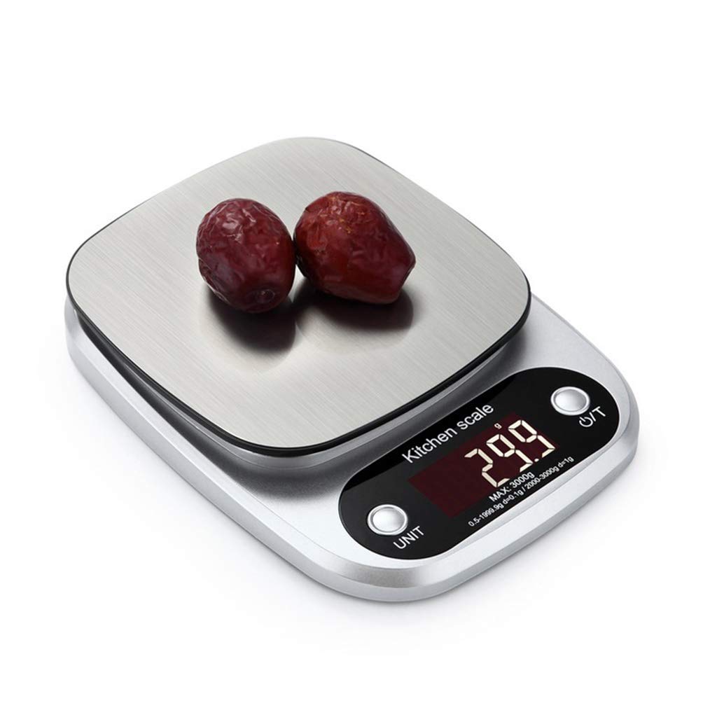 Precision Digital Kitchen Scale 10kg/1g & 3kg/0.1g with Tare Function - Accurate Electronic Food Scale for Home Cooking, Baking, Meal Prep, and Portion Control - Perfect for Keto Diet, Coffee Brewing & Post Office Shipping