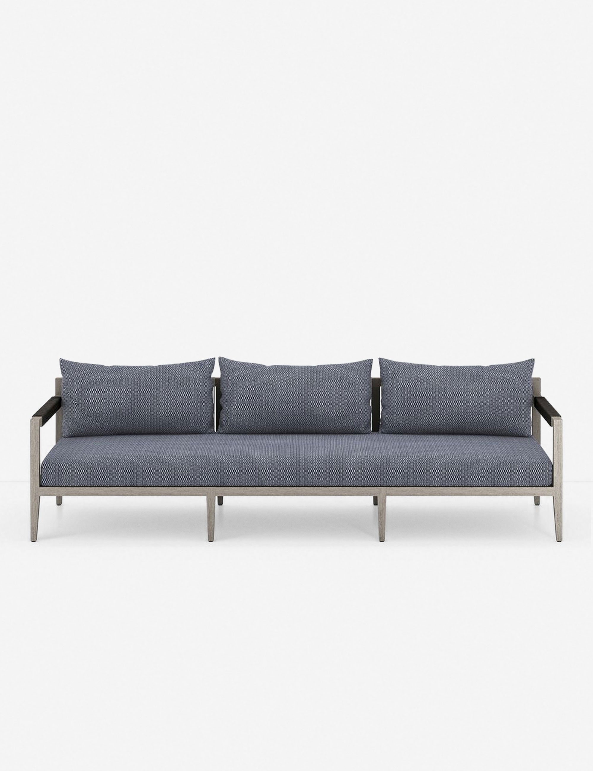 Cadenza Indoor Outdoor Sofa - Waterproof & Weather-Resistant Patio Furniture for Living Room, Garden, and Backyard Relaxation