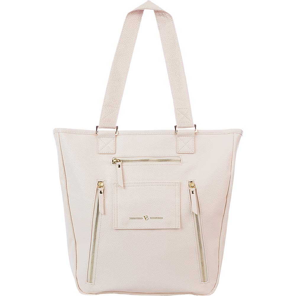 Premium Baby Diaper Bag for Moms - Whipped Coconut Color, Large Capacity & Stylish Design | Perfect for Travel, Shopping & Daily Outings with Baby