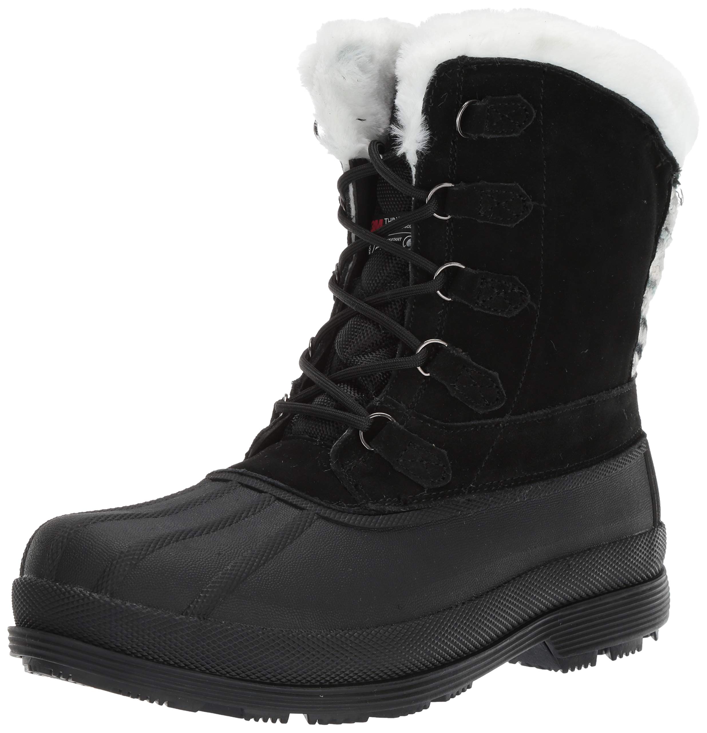 Propét Women's Lumi Tall Lace Boots - Comfortable Waterproof Winter Shoes for Women - Perfect for Snow, Rain & Cold Weather Outdoor Activities
