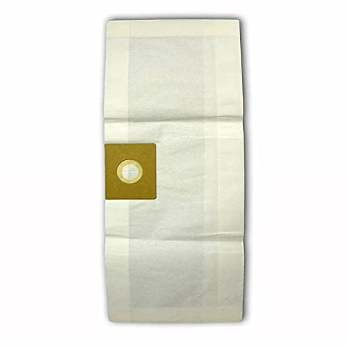 Shop Vac 3 Gallon Vacuum Bags Replacement (6 Pack) - Compatible with Type C Models - Compare to Part 9066900 - Ideal for Dust Collection & Workshop Cleaning