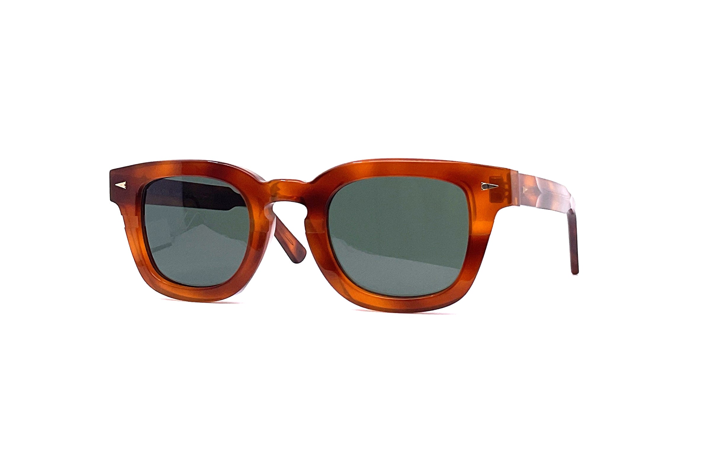 Ahlem Champ de Mars Sun (Orange Turtle) Sunglasses - UV Protection, Polarized Lenses for Men & Women - Perfect for Beach, Driving & Outdoor Activities