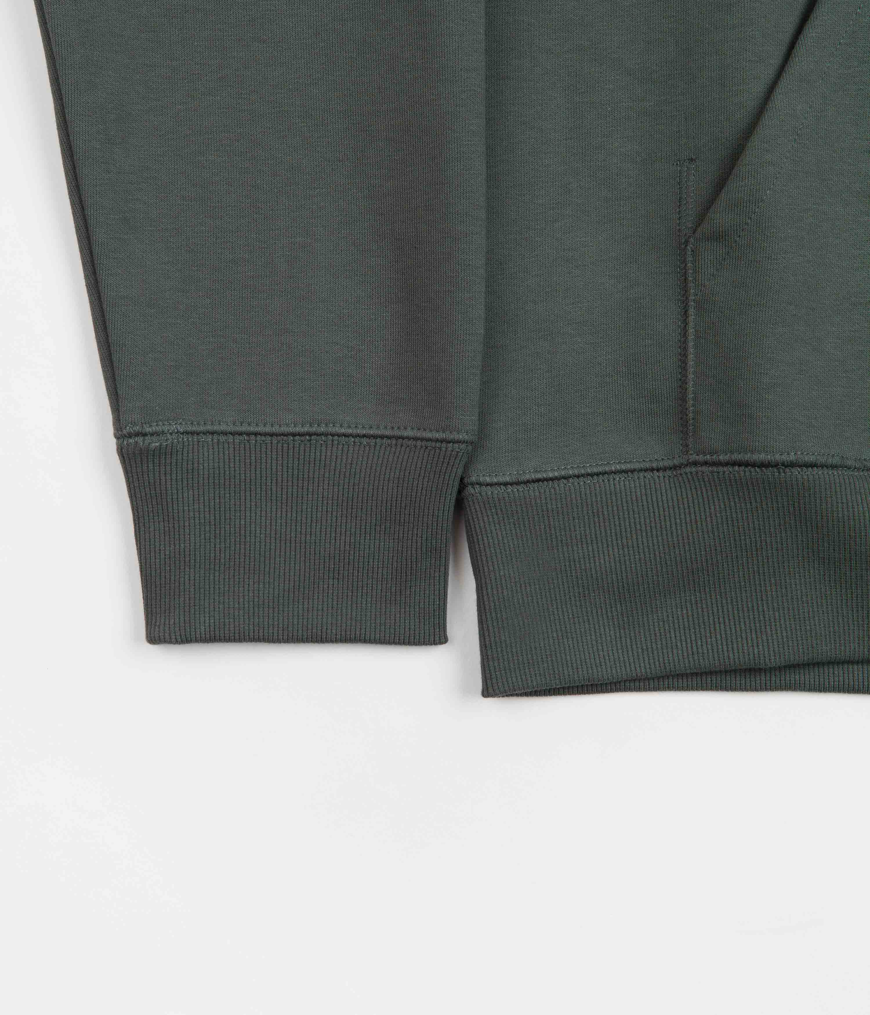 Carhartt Chase Hoodie - Durable Men's Work Hooded Sweatshirt in Jura/Gold - Perfect for Outdoor Work & Casual Wear