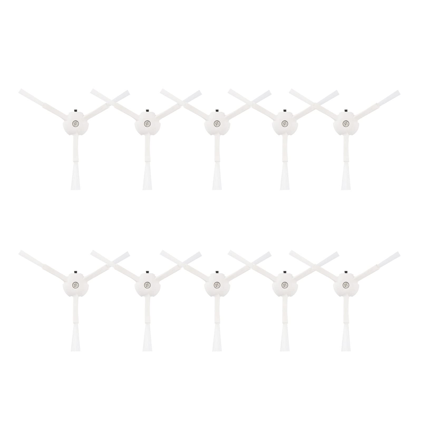 10Pcs Replacement Side Brushes Compatible with Eufy Robovac X8 - Vacuum Cleaner Accessories for Hardwood Floors & Carpets - Perfect for Pet Hair & Daily Cleaning