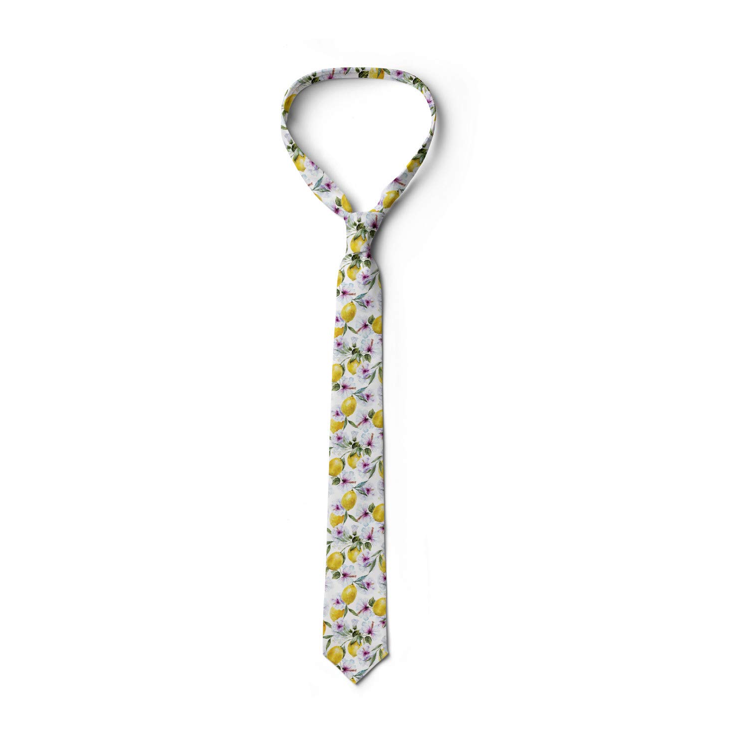 Ambesonne Men's Necktie - 3.7