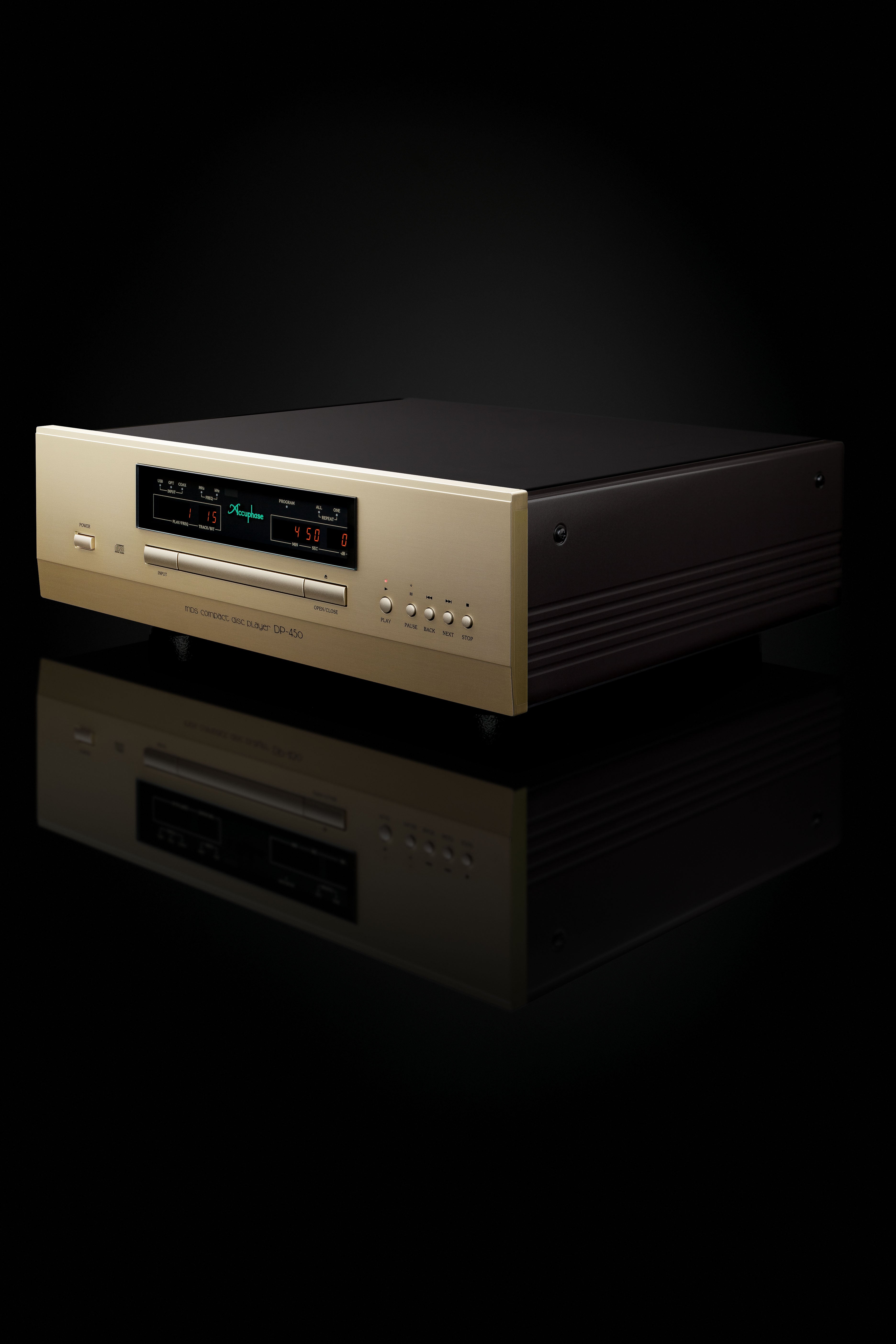 Accuphase DP-450 MDS High-End Compact CD Player with SACD Playback - Perfect for Audiophiles & Home Theater Systems
